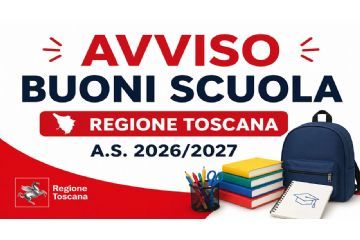 Al via dal 30 luglio il Buono scuola regionale. Domande al 21 agosto 2026