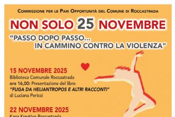 Due eventi organizzati in occasione della giornata contro la violenza sulle donne