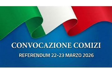 Referendum costituzionale confermativo ex art. 138 della costituzione - giorni 22 e 23 marzo 2026 - Convocazione dei comizi